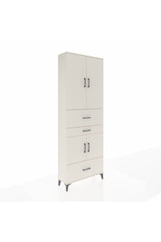Arges Dolap 4 Raflı 3 Çekmeceli 4 Kapaklı 88x30x243 - S33M171V1A