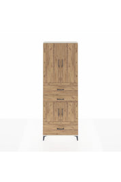 Arges Dolap 4 Raflı 3 Çekmeceli 4 Kapaklı 88x30x243 - S33M171V3A