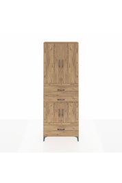 Arges Dolap 4 Raflı 3 Çekmeceli 4 Kapaklı 88x30x243 - S33M171V9A