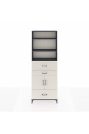 Arges Dolap 4 Raflı 3 Çekmeceli 2 Kapaklı 88x30x243 - S33M172V4A
