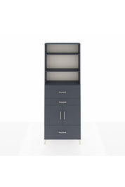 Arges Dolap 4 Raflı 3 Çekmeceli 2 Kapaklı 88x30x243 - S33M172V5A