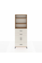 Arges Dolap 4 Raflı 3 Çekmeceli 2 Kapaklı 88x30x243 - S33M172V7A
