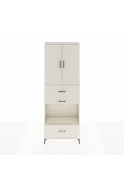Arges Dolap 4 Raflı 3 Çekmeceli 2 Kapaklı 88x30x243 - S33M173V1A