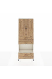Arges Dolap 4 Raflı 3 Çekmeceli 2 Kapaklı 88x30x243 - S33M173V3A