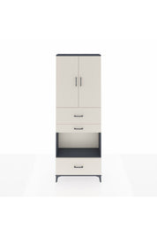 Arges Dolap 4 Raflı 3 Çekmeceli 2 Kapaklı 88x30x243 - S33M173V4A