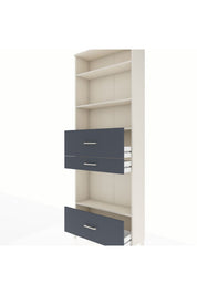 Arges Dolap 4 Raflı 3 Çekmeceli 88x30x243 - S33M174V2A
