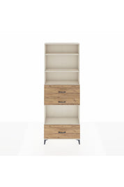 Arges Dolap 4 Raflı 3 Çekmeceli 88x30x243 - S33M174V3A