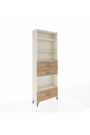 Arges Dolap 4 Raflı 3 Çekmeceli 88x30x243 - S33M174V3A