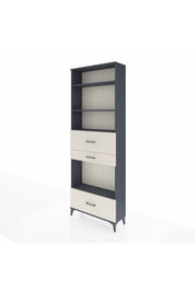 Arges Dolap 4 Raflı 3 Çekmeceli 88x30x243 - S33M174V4A