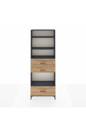 Arges Dolap 4 Raflı 3 Çekmeceli 88x30x243 - S33M174V6A