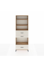 Arges Dolap 4 Raflı 3 Çekmeceli 88x30x243 - S33M174V7A