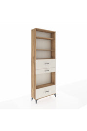 Arges Dolap 4 Raflı 3 Çekmeceli 88x30x243 - S33M174V7A