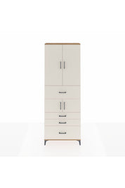 Arges Dolap 4 Raflı 4 Çekmeceli 4 Kapaklı 88x30x243 - S33M175V7A
