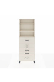 Arges Dolap 4 Raflı 4 Çekmeceli 2 Kapaklı 88x30x243 - S33M176V1A