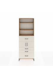 Arges Dolap 4 Raflı 4 Çekmeceli 2 Kapaklı 88x30x243 - S33M176V7A
