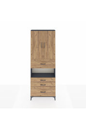 Arges Dolap 4 Raflı 4 Çekmeceli 2 Kapaklı 88x30x243 - S33M177V6A