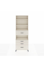 Arges Dolap 4 Raflı 4 Çekmeceli 88x30x243 - S33M178V1A