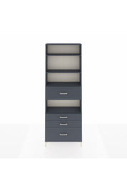 Arges Dolap 4 Raflı 4 Çekmeceli 88x30x243 - S33M178V5A