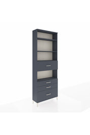 Arges Dolap 4 Raflı 4 Çekmeceli 88x30x243 - S33M178V5A