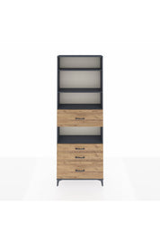 Arges Dolap 4 Raflı 4 Çekmeceli 88x30x243 - S33M178V6A