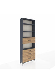 Arges Dolap 4 Raflı 4 Çekmeceli 88x30x243 - S33M178V6A
