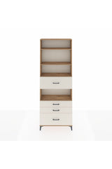 Arges Dolap 4 Raflı 4 Çekmeceli 88x30x243