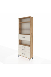 Arges Dolap 4 Raflı 4 Çekmeceli 88x30x243 - S33M178V7A