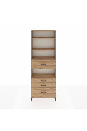Arges Dolap 4 Raflı 4 Çekmeceli 88x30x243 - S33M178V9A