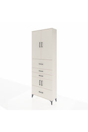 Arges Dolap 4 Raflı 4 Çekmeceli 4 Kapaklı 88x30x243 - S33M179V1A