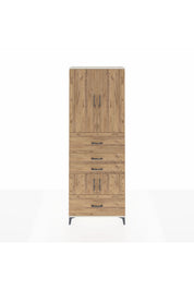 Arges Dolap 4 Raflı 4 Çekmeceli 4 Kapaklı 88x30x243 - S33M179V3A