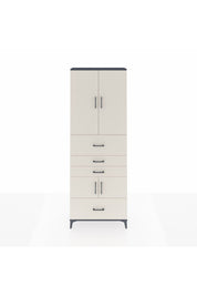 Arges Dolap 4 Raflı 4 Çekmeceli 4 Kapaklı 88x30x243 - S33M179V4A