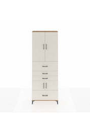 Arges Dolap 4 Raflı 4 Çekmeceli 4 Kapaklı 88x30x243 - S33M179V7A