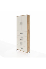 Arges Dolap 4 Raflı 4 Çekmeceli 4 Kapaklı 88x30x243 - S33M179V7A