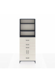 Arges Dolap 4 Raflı 4 Çekmeceli 2 Kapaklı 88x30x243 - S33M180V4A