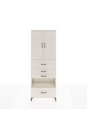 Arges Dolap 4 Raflı 4 Çekmeceli 2 Kapaklı 88x30x243 - S33M181V1A