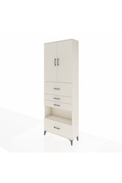 Arges Dolap 4 Raflı 4 Çekmeceli 2 Kapaklı 88x30x243 - S33M181V1A