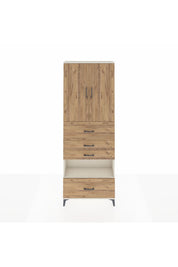 Arges Dolap 4 Raflı 4 Çekmeceli 2 Kapaklı 88x30x243 - S33M181V3A
