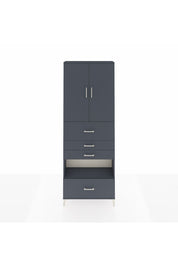 Arges Dolap 4 Raflı 4 Çekmeceli 2 Kapaklı 88x30x243 - S33M181V5A