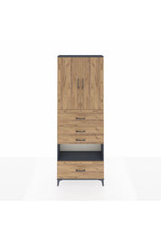Arges Dolap 4 Raflı 4 Çekmeceli 2 Kapaklı 88x30x243 - S33M181V6A