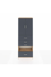 Arges Dolap 4 Raflı 4 Çekmeceli 2 Kapaklı 88x30x243 - S33M181V8A