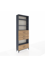 Arges Dolap 4 Raflı 4 Çekmeceli 88x30x243 - S33M182V6A
