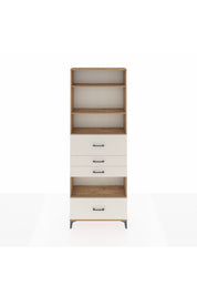 Arges Dolap 4 Raflı 4 Çekmeceli 88x30x243 - S33M182V7A