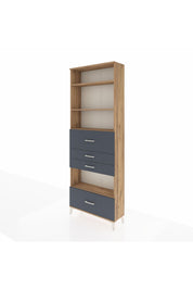 Arges Dolap 4 Raflı 4 Çekmeceli 88x30x243 - S33M182V8A