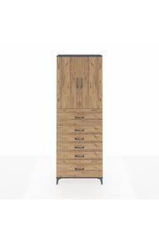 Arges Dolap 3 Raflı 6 Çekmeceli 2 Kapaklı 88x30x243 - S33M183V6A