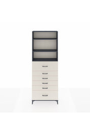 Arges Dolap 3 Raflı 6 Çekmeceli 88x30x243 - S33M184V4A