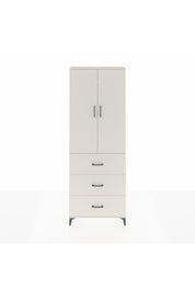 Arges Dolap 4 Raflı 3 Çekmeceli 2 Kapaklı 88x30x243 - S33M185V1A