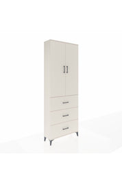 Arges Dolap 4 Raflı 3 Çekmeceli 2 Kapaklı 88x30x243 - S33M185V1A