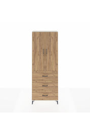 Arges Dolap 4 Raflı 3 Çekmeceli 2 Kapaklı 88x30x243 - S33M185V3A