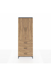 Arges Dolap 4 Raflı 3 Çekmeceli 2 Kapaklı 88x30x243 - S33M185V6A