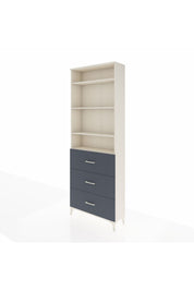 Arges Dolap 4 Raflı 3 Çekmeceli 88x30x243 - S33M186V2A